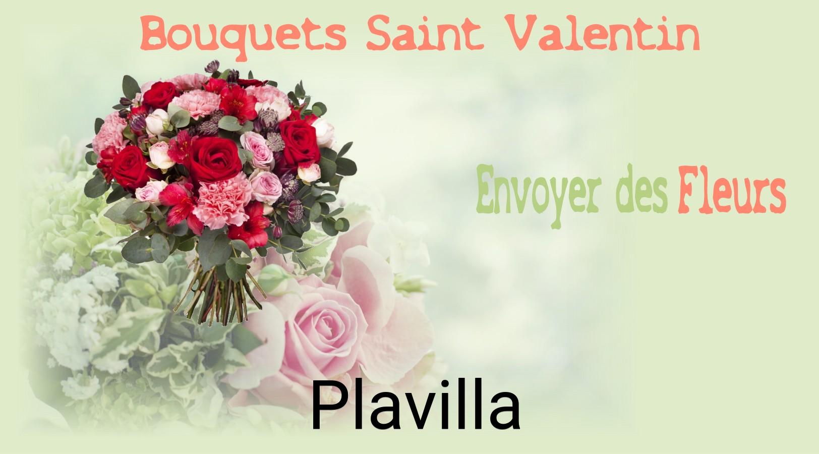 Roses de Saint-Valentin livrées à Plavilla